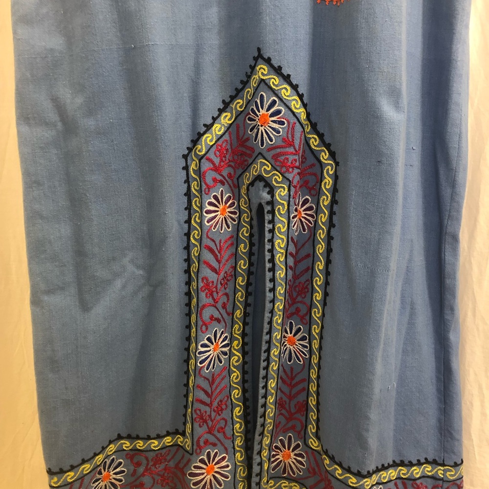VINTAGE EMBROIDERED MAXI DRESS - Picture 3 of 5